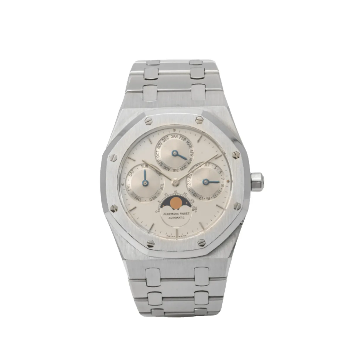 Audemars Piguet Royal Oak 25654ST.OO.0944ST.01 Perpetual Calendar Stainless Steel Silver Dial