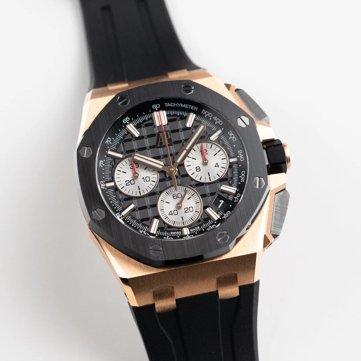Audemars Piguet Royal Oak Offshore 26420RO.OO.A002CA.01 Chronograph Rose Gold Black Dial (2024) — photo 5 of 14