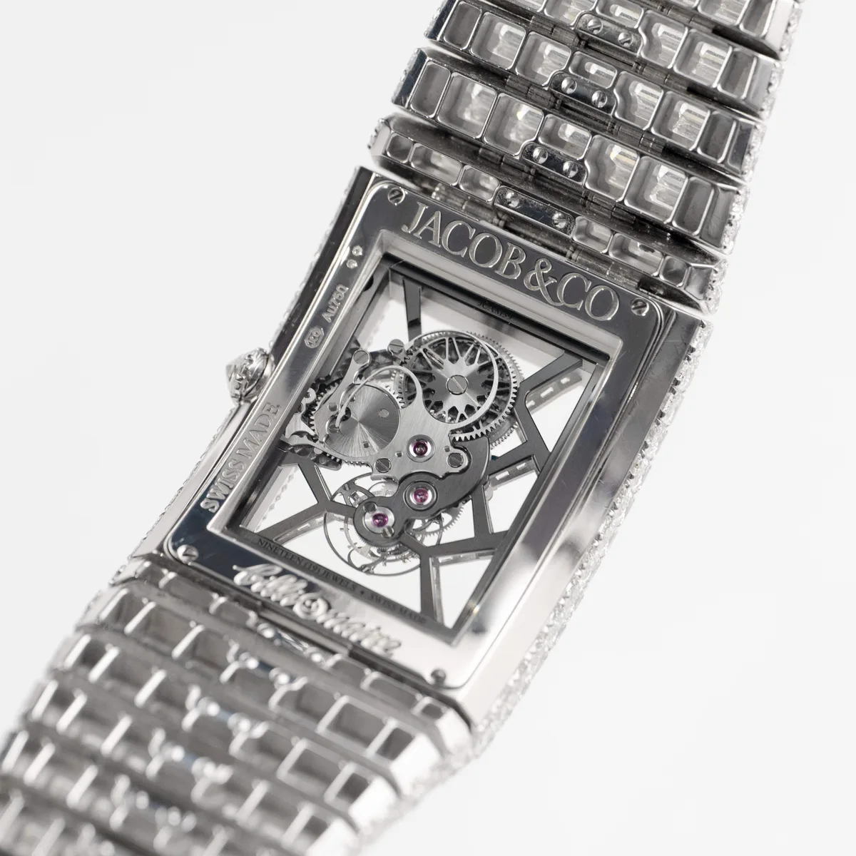 Jacob & Co. Billionaire III BL115.30.BD.AA.A30BD Tourbillon White Gold Diamond-Set Limited Edition of 18 — photo 12 of 14