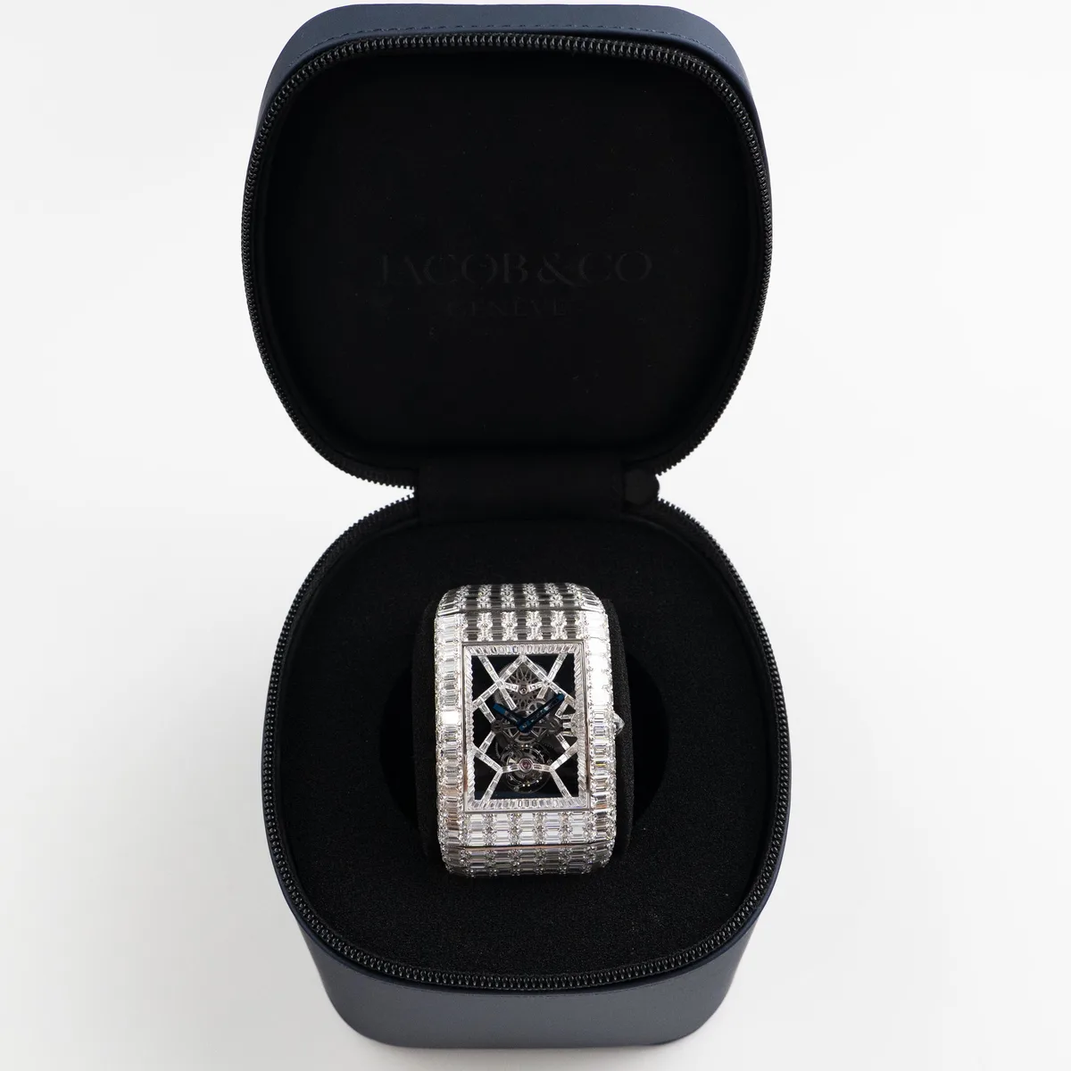 Jacob & Co. Billionaire III BL115.30.BD.AA.A30BD Tourbillon White Gold Diamond-Set Limited Edition of 18 — photo 14 of 14