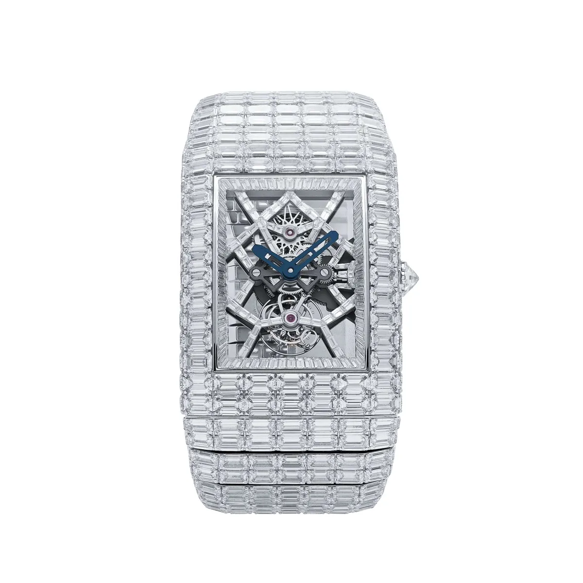 Jacob & Co. Billionaire III BL115.30.BD.AA.A30BD Tourbillon White Gold Diamond-Set Limited Edition of 18
