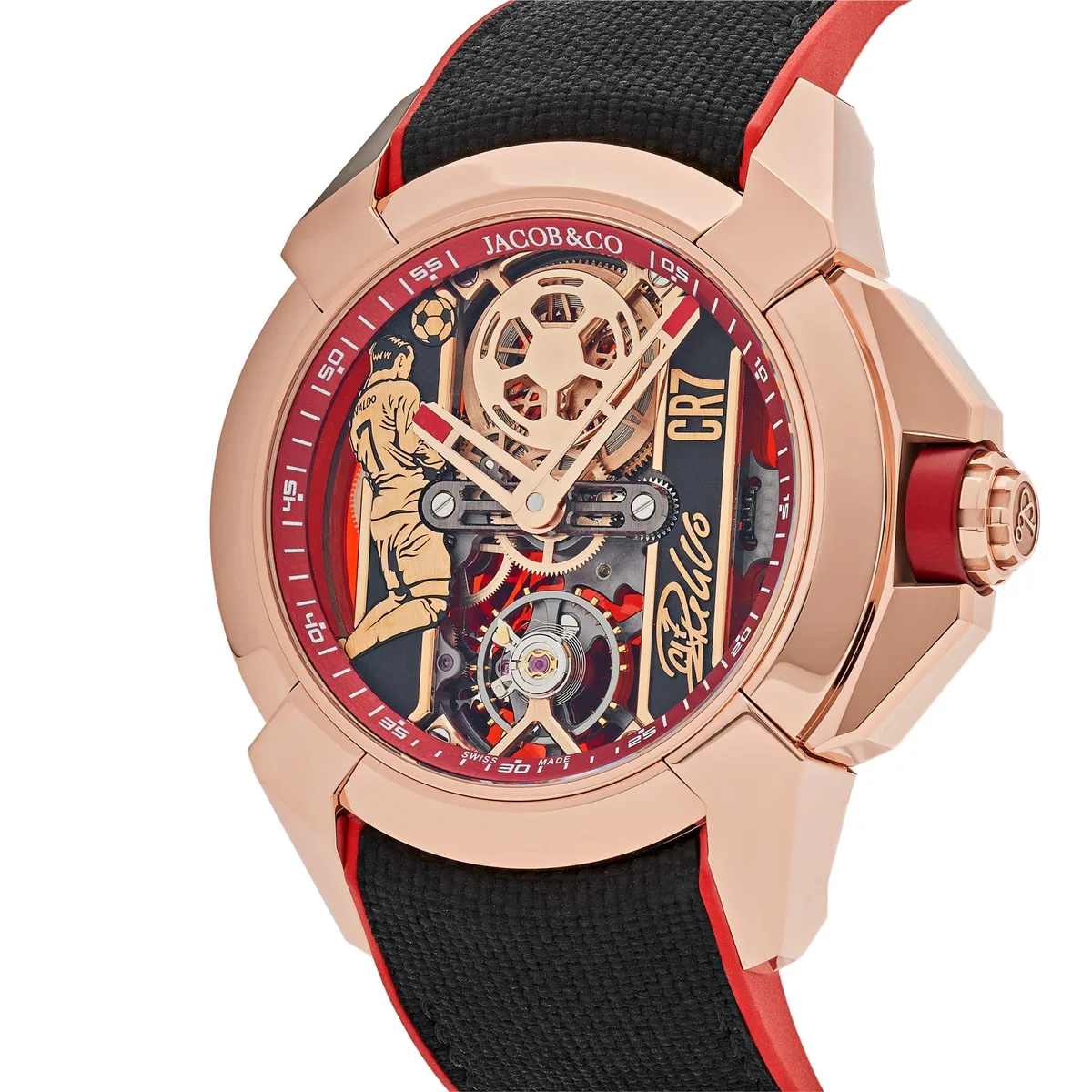 Jacob & Co. V2 CR7 Epic X Collection EX120.43.AE.AA.A Flight of CR7 Rose Gold Limited Edition (2024) — photo 3 of 10