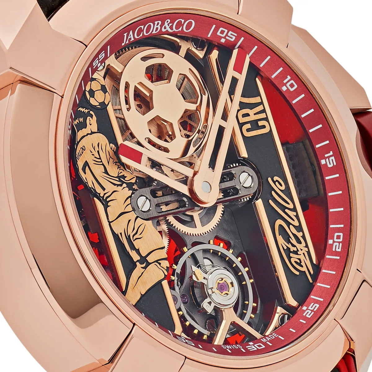 Jacob & Co. V2 CR7 Epic X Collection EX120.43.AE.AA.A Flight of CR7 Rose Gold Limited Edition (2024) — photo 5 of 10
