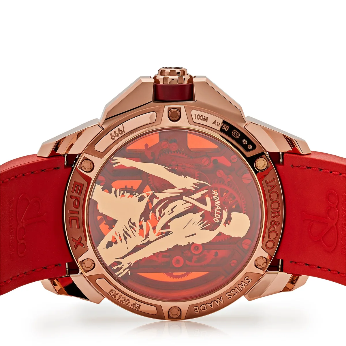 Jacob & Co. V2 CR7 Epic X Collection EX120.43.AE.AA.A Flight of CR7 Rose Gold Limited Edition (2024) — photo 7 of 10