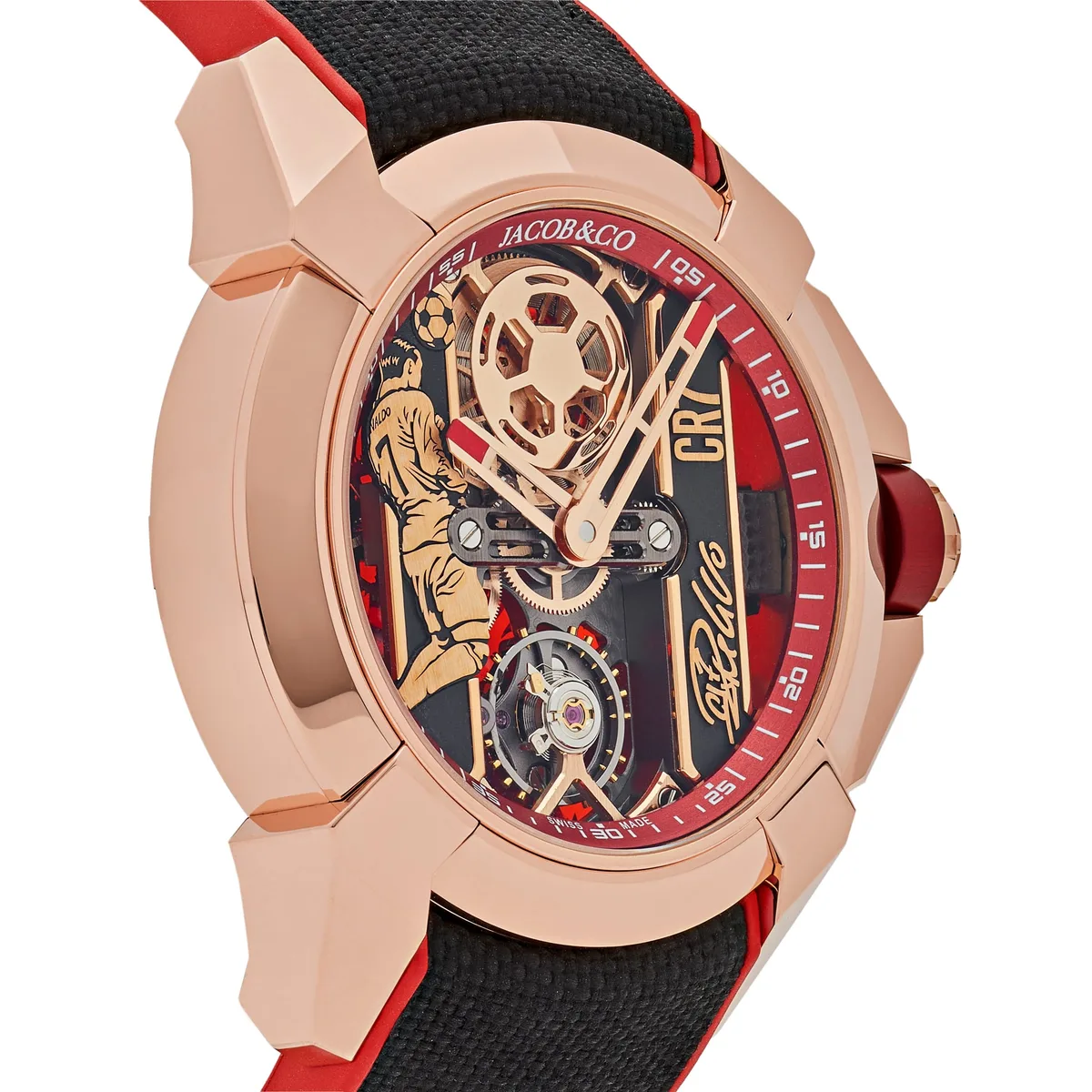 Jacob & Co. V2 CR7 Epic X Collection EX120.43.AE.AA.A Flight of CR7 Rose Gold Limited Edition (2024) — photo 4 of 10