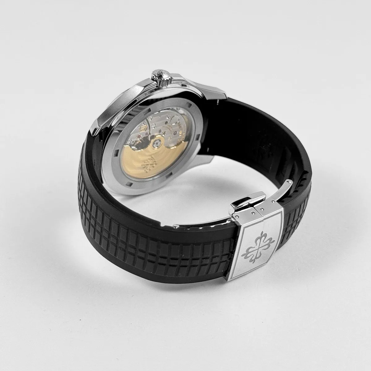 Patek Philippe Aquanaut 3285 V3 – Swiss Super Clone 5167/1A-001 Stainless Steel Black Dial (2023) — photo 12 of 15