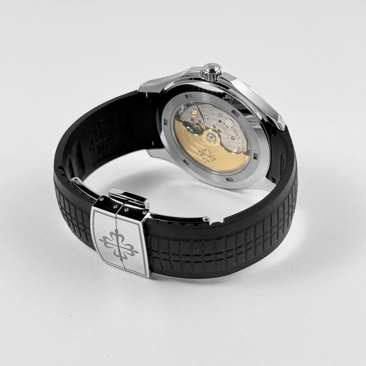 Patek Philippe Aquanaut 3285 V3 – Swiss Super Clone 5167/1A-001 Stainless Steel Black Dial (2023) — photo 11 of 15