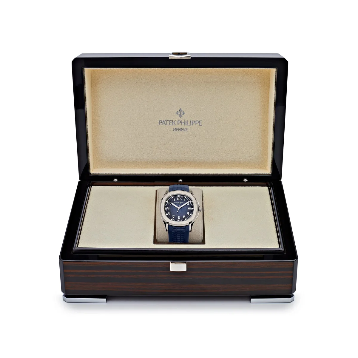 Patek Philippe Aquanaut 3285 V3 – Swiss Super Clone 5168G-001 White Gold Blue Dial (2025) — photo 6 of 8