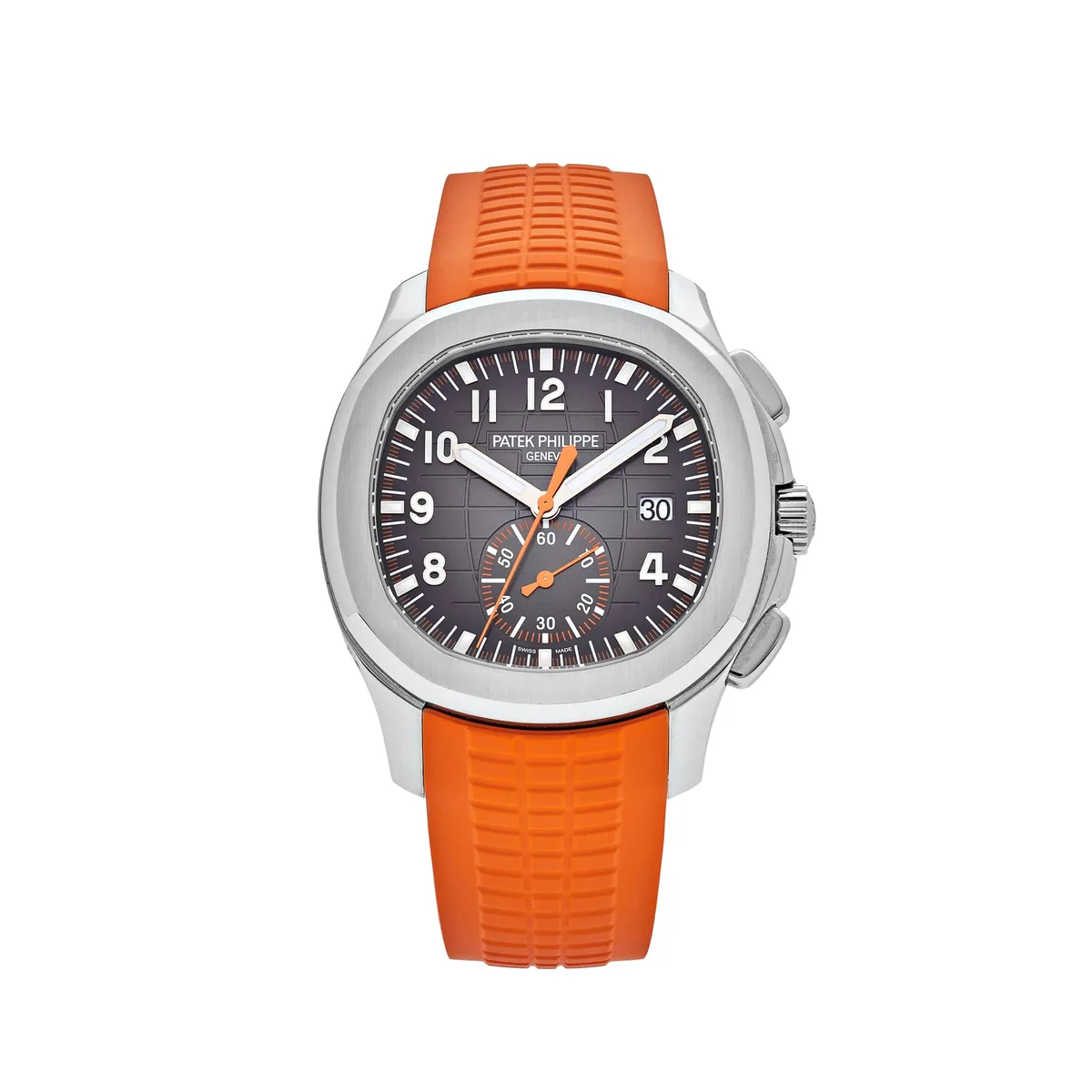 Patek Philippe Aquanaut Chronograph 3285 V3 – Swiss Super Clone 5968A-001 Stainless Steel Black Dial (2024)