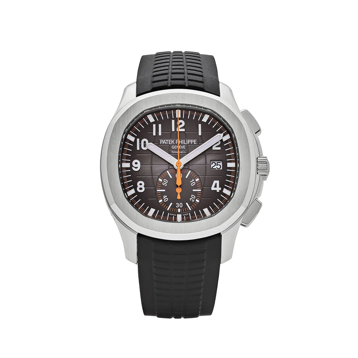 Patek Philippe Aquanaut Chronograph 3285 V3 – Swiss Super Clone 5968A-001 Stainless Steel Black Dial (2024) — photo 3 of 7
