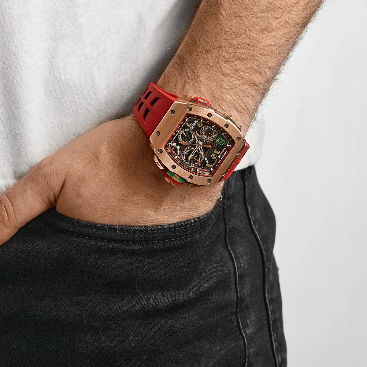 Richard Mille RM 65-01 Automatic Chronograph Full Rose Gold — photo 2 of 7