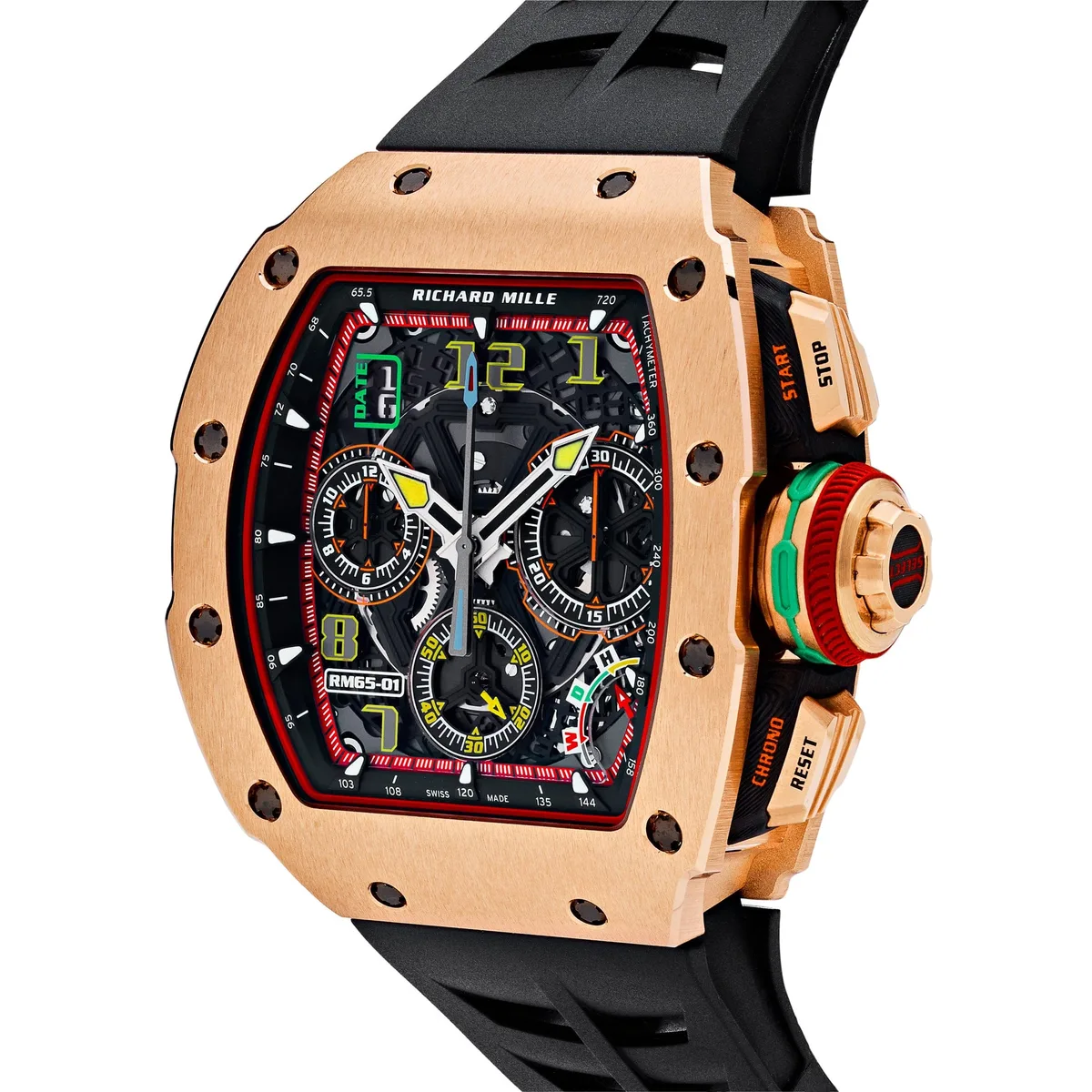 Richard Mille RM 65-01 Automatic Chronograph Full Rose Gold — photo 3 of 7