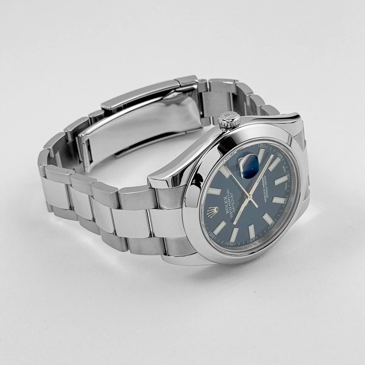 Rolex Datejust 41 116300 Stainless Steel Blue Dial Oyster — photo 5 of 11