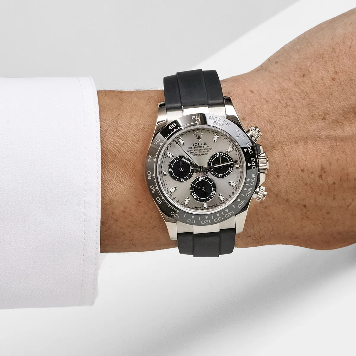 Rolex Daytona 116519LN 'Ghost' White Gold Steel and Bright Black Dial — photo 2 of 10