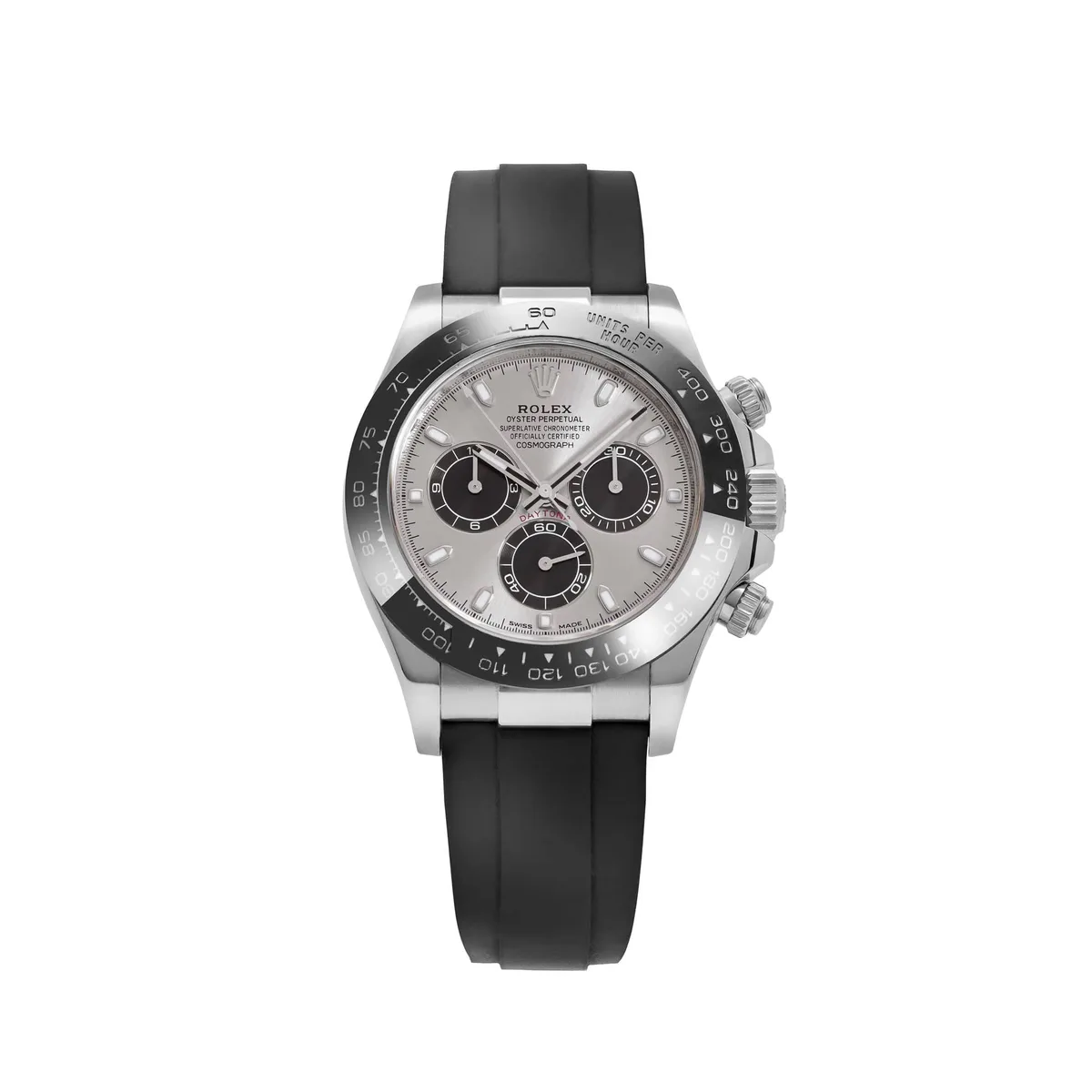 Rolex Daytona 116519LN 'Ghost' White Gold Steel and Bright Black Dial