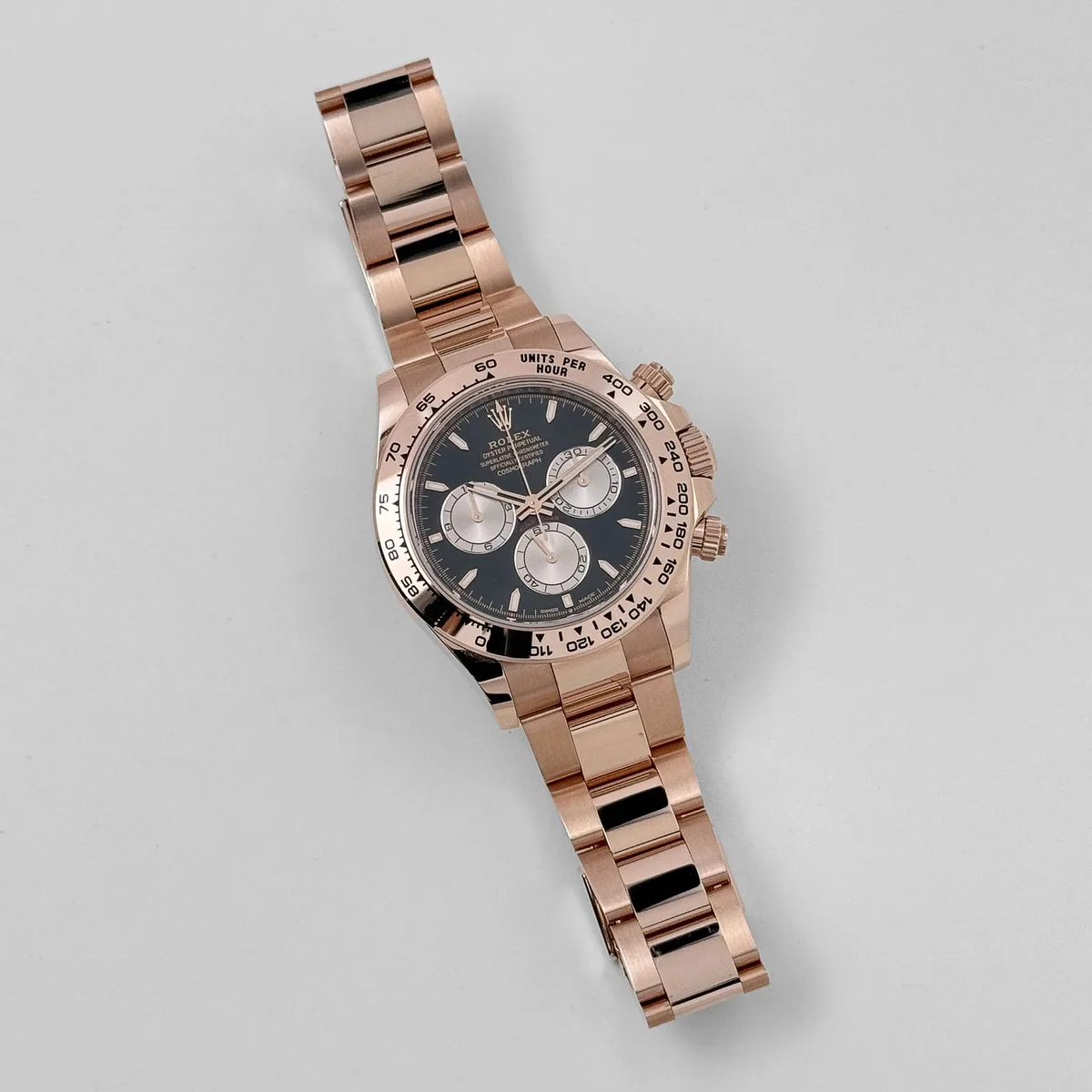 Rolex Daytona 126505 Rose Gold Bright Black Dial (2024) — photo 3 of 12