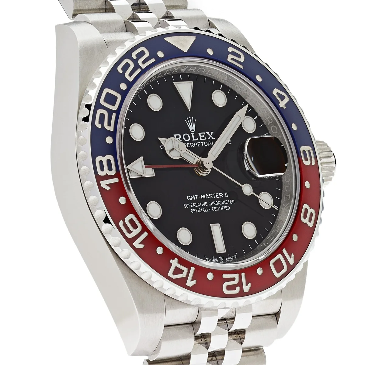 Rolex GMT-Master II 3285 V3 – Swiss Super Clone 126710BLRO 'Pepsi' Stainless Steel Black Dial Jubilee (2025) — photo 4 of 8