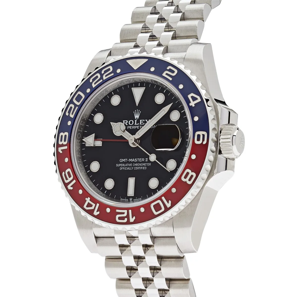 Rolex GMT-Master II 3285 V3 – Swiss Super Clone 126710BLRO 'Pepsi' Stainless Steel Black Dial Jubilee (2025) — photo 3 of 8