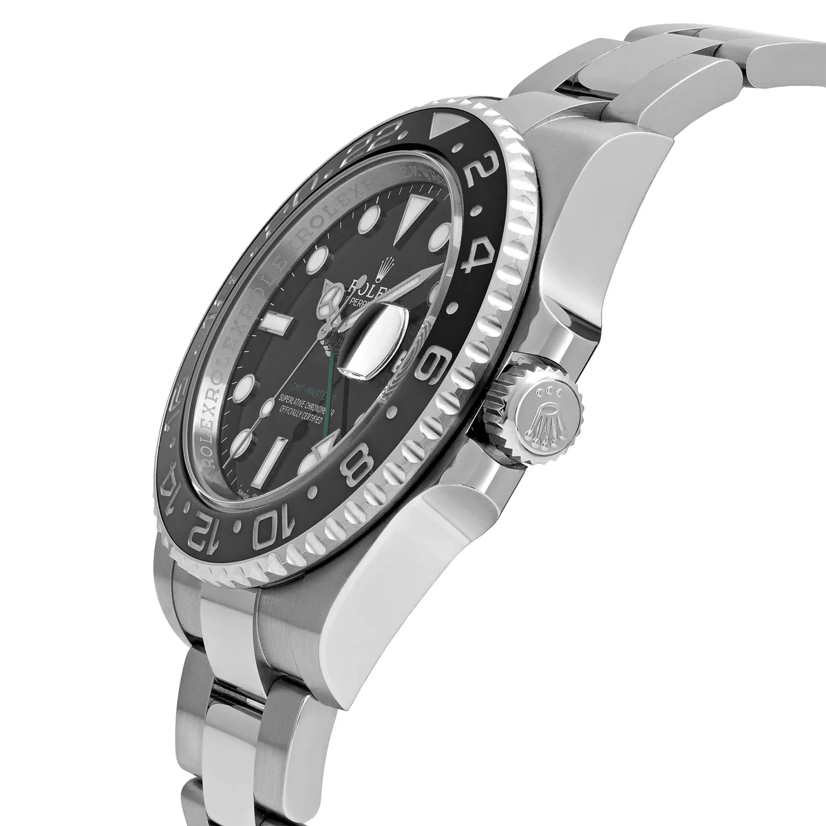 Rolex GMT-Master II 3285 V3 – Swiss Super Clone 126710GRNR 'Bruce Wayne' Stainless Steel Black Dial Oyster (2025) — photo 6 of 9