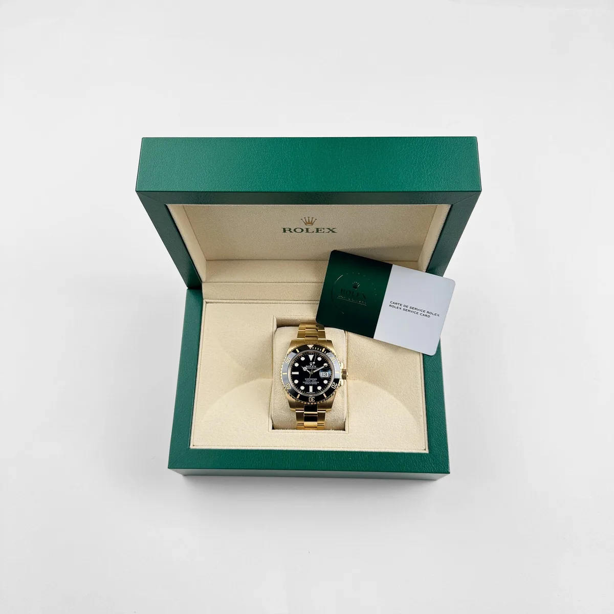Rolex Submariner Date 116618LN Yellow Gold Black Dial — photo 10 of 10
